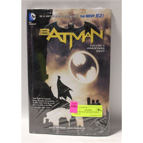 NEW BATMAN GRAPHIC NOVEL SEALED