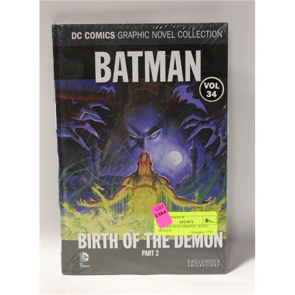 NEW BATMAN GRAPHIC NOVEL SEALED