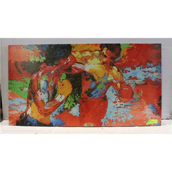 BOXING CANVAS PICTURE