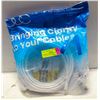Image 1 : 2 PCS 30FT WHITE COAXIAL CABLE WITH WEATHERPROOF
