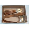 Image 1 : LEATHER BELT & BELT BUCKLE - ESTATE