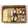 Image 1 : LTO FO VINTAGE MEDICINE BOTTLES; ELECTRIC OIL,