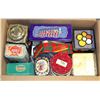 Image 1 : BOX OF TIN COLLECTOR CONTAINERS