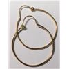 Image 1 : BZ2286-43D 10K 0.8G HOOP EARRINGS