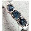 Image 1 : BZ2286-14D SILVER SAPPHIRE RING