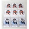 Image 1 : 9 LEON DRAISAITL CARDS ASSORTED FOIL, REFRACTORS
