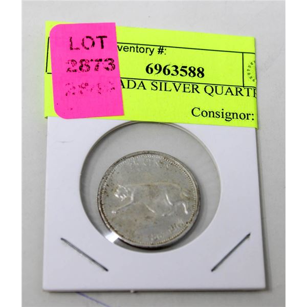 1967 CANADA SILVER QUARTER