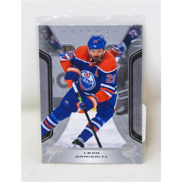 LEON DRAISAITL TRILOGY FOIL CARD