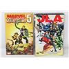 Image 1 : 2 GRAPHIC NOVELS - JLA & MARVEL ZOMBIES 5