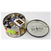 Image 1 : TIN FULL OF VINTAGE BUTTONS COLLECTIBLES