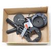 Image 1 : SET OF 2 FAST ADJUSTABLE BAND CLAMPS