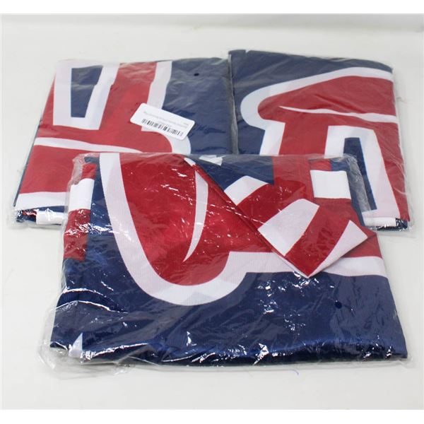 3 BARSTOOL SPORTS FLAGS 3 X 5