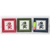 Image 1 : LOT OF HANDMADE PAPER MATERIAL COASTERS