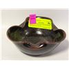 Image 1 : VINTAGE CERAMIC DECORATIVE HANDMADE BOWL
