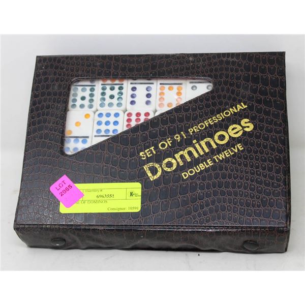 CASE OF DOMINOS