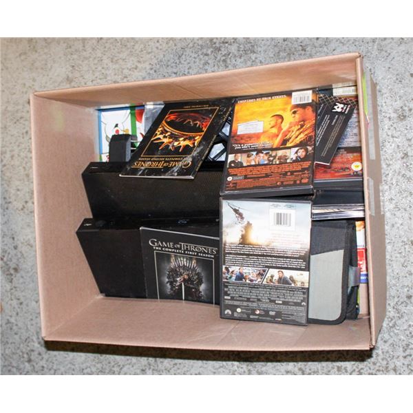 2 LG DVD/ BLU RAY PLAYERS W/ NETWORK BLUE RAYS &