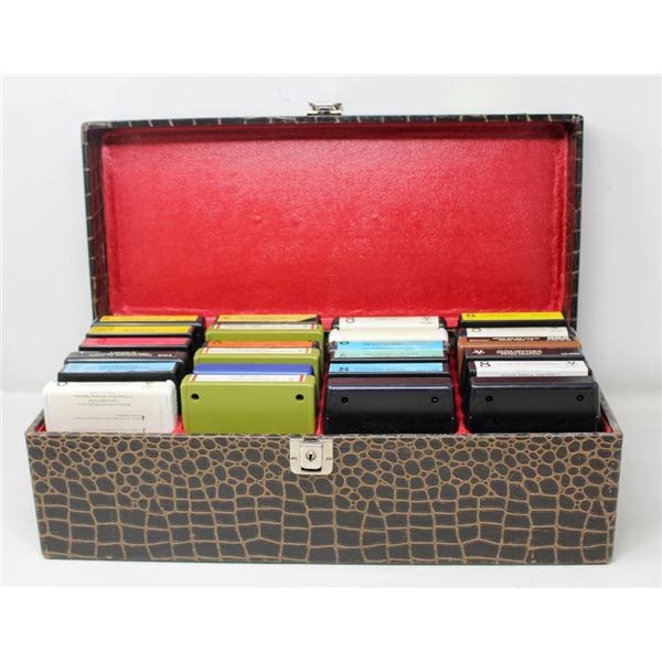 UKRANIAN  8 TRACK CASSETTES IN CASE