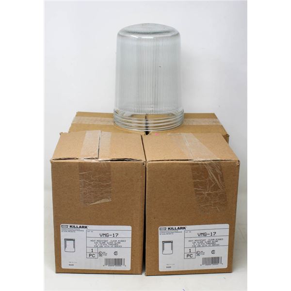 KILLARK HAZARDOUS LOCATION GLASS GLOBE 5-1/2" CLE