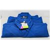 Image 1 : 3 NEW NOMEX FR SHIRTS ROYAL BLUE X-LARGE