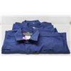 Image 1 : 3 NEW NOMEXX FR SHIRTS DARK BLUE LARGE