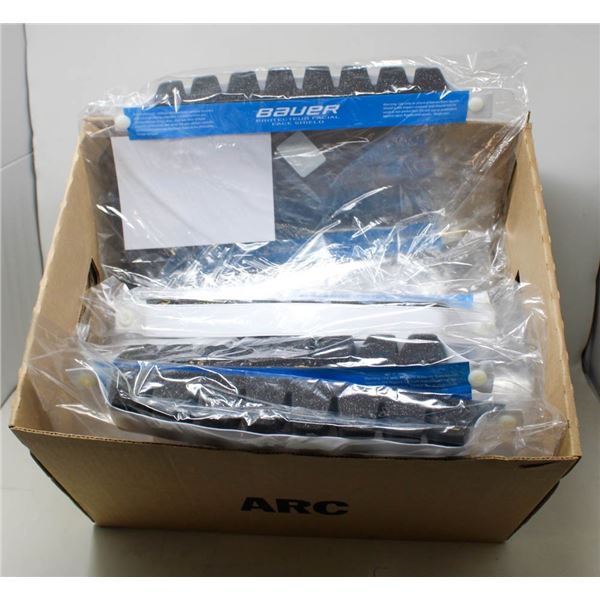 CASE BAUER FACE SHIELDS NEW