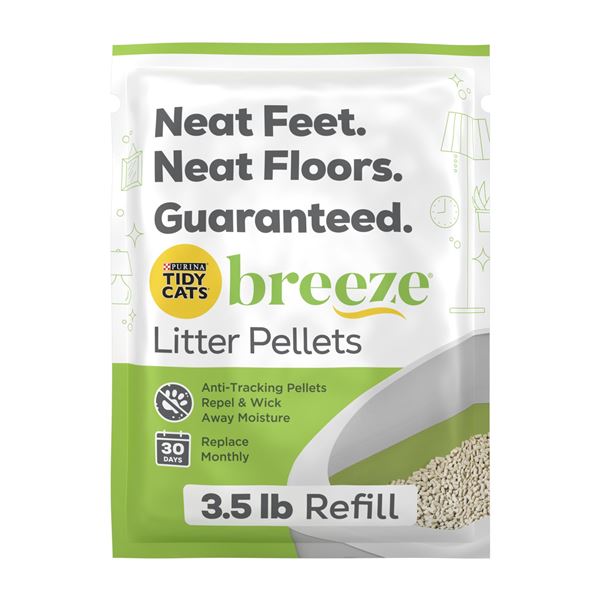 NEW PURINA TIDY CATS BREEZE LITTER PELLETS 3.5LB