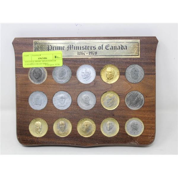 VINTAGE PRIME MINISTERS OF CANADA COLLECTIBLE