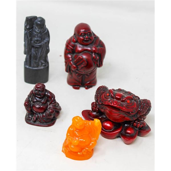 LUCKY BUDDAS LOT OF 5