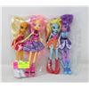 Image 1 : 4 MY LITTLE PONY DOLLS