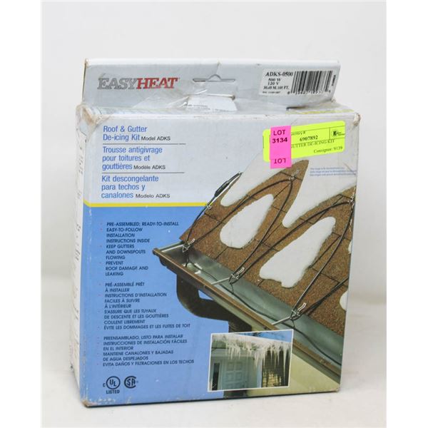 ROOF & GUTTER DE-ICING KIT