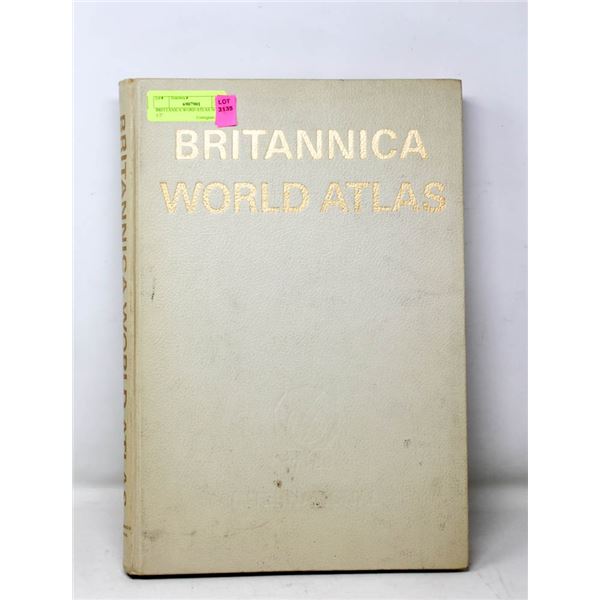 BRITTANICA WORD ATLAS 16" X 11 1/2"