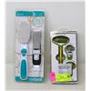 Image 1 : PREMIUM JADE ROLLER SET PLUS PEDICURE SET