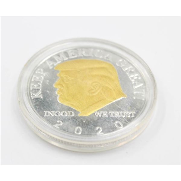 2020 DONALD TRUMP COMMEMORATIVE COIN