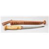 Image 1 : J MARTTIINI FINLAND HAND GROUND FISHING KNIFE -