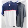 Image 1 : 2 MENS L UNDER ARMOUR GOLF SHIRTS