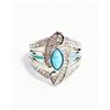 Image 1 : FAUX TURQUOISE RING SIZE 6