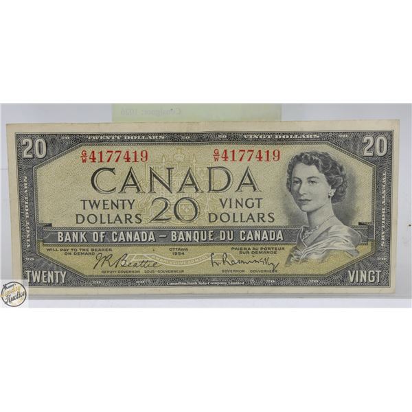 1954 CANADIAN 20.00 BILL