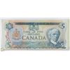 Image 1 : 1979 CANADIAN 5.00 BILL