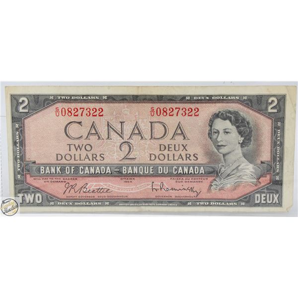 1954 CANADIAN 2.00 BILLS