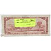 Image 2 : 1954 CANADIAN 2.00 BILLS