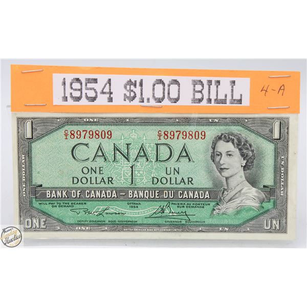 1954 CANADIAN 1.00 BILL