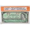 Image 1 : 1967 CANADIAN 1.00 BILL