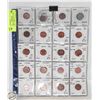 Image 1 : CDN CENT COIN COLLECTION 2012-1958 - 3 SHEETS