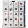 Image 2 : CDN CENT COIN COLLECTION 2012-1958 - 3 SHEETS