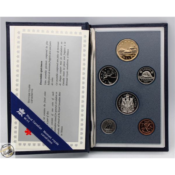 1991 COIN SET 1.00 AND DOWN