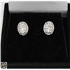 Image 1 : #2570-1.00 CT TW GRA CERTIFIED OVAL CUT MOISSANITE