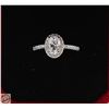 Image 1 : #2552-1.00 CT GRA CERTIFIED OVAL CUT MOISSANITE