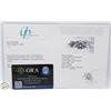 Image 3 : #2562-2.00 CT TW GRA CERTIFIED ROUND BRILLIANT CUT