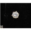 Image 1 : #2582-0.50 CARAT CUBIC ZIRCONIA WITH 10 KARAT