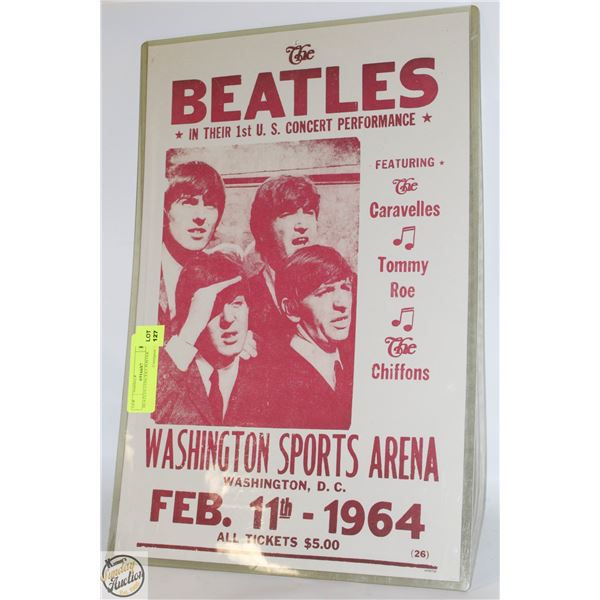 BEATLES CONCERT POSTER